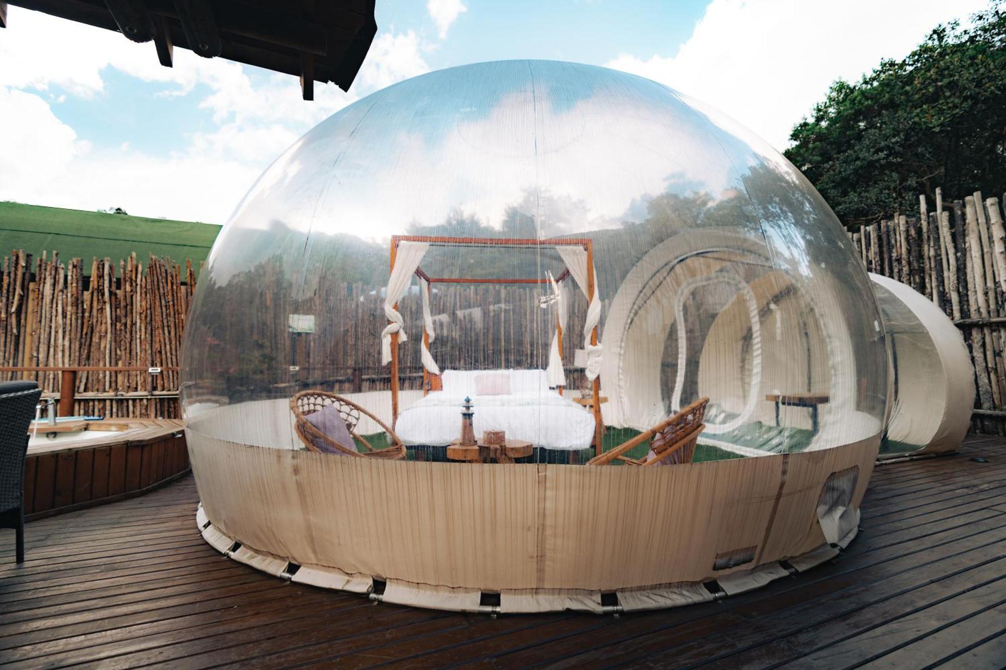 Bubblesky Glamping 15 Min From Medellin Hotel Rionegro Buitenkant foto